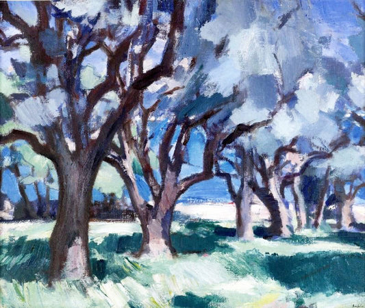 Trees, Antibes by Samuel John Peploe
