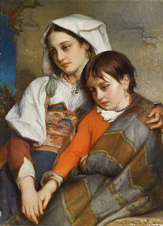Sisters by Jean-François Portaels