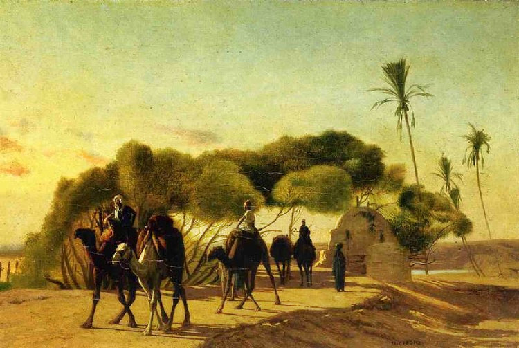 Dam On The Nile by Jean-Léon Gérôme