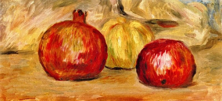 Pomegranates And Apple by Pierre Auguste Renoir