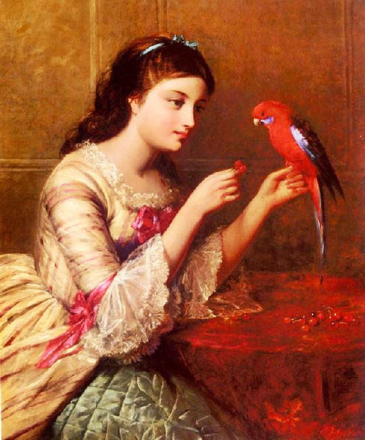 An Attentive Friend by Edward John Cobbett