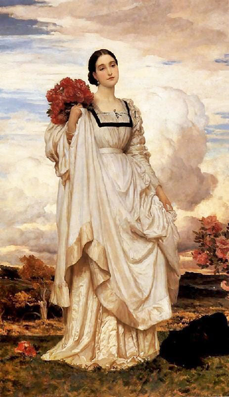 Lady Adelaide Chetwynd-Talbot, Countess Brownlow by Sir Frederic Lord Leighton