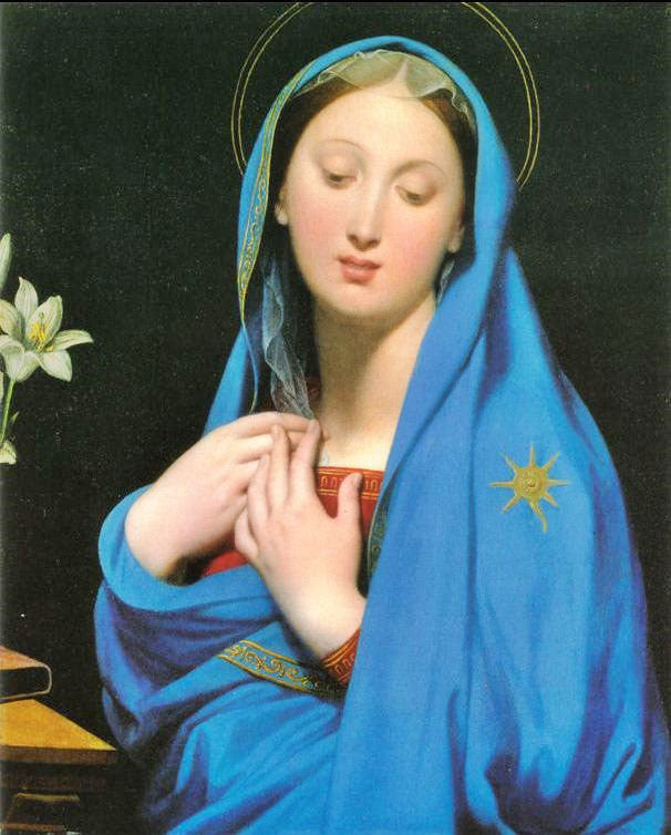 Virgin Of The Adoption by Jean-Auguste-Dominique Ingres