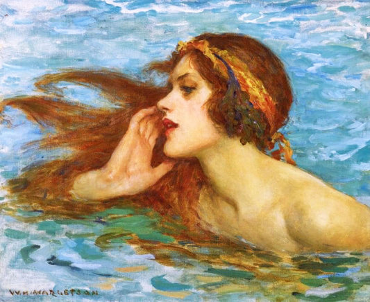 A Little Sea Maiden by William Henry Margetson