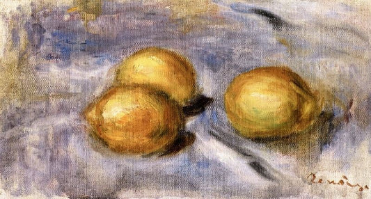 Still Life With Lemons by Pierre Auguste Renoir
