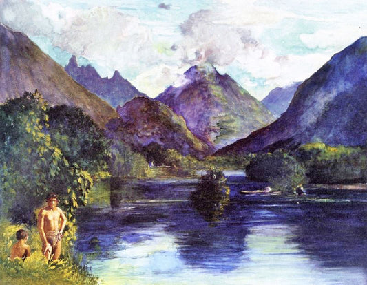 Entrance To Tautira River, Tahiti by John La Farge