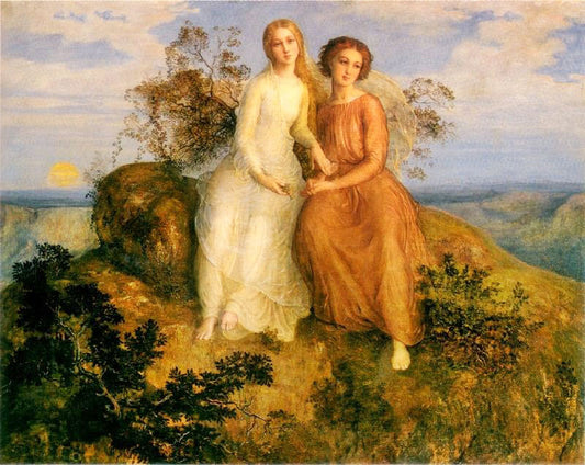 Poem Of The Soul 15, An Evening by Louis Janmot