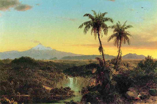 South American Landscape by Frederic Edwin Church