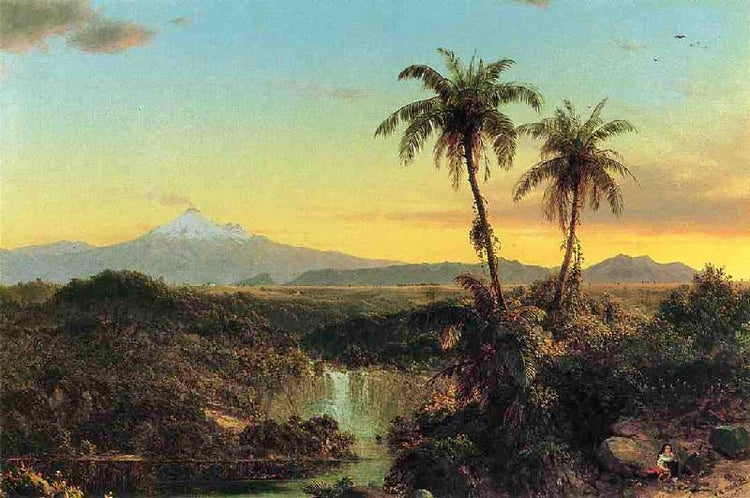 South American Landscape by Frederic Edwin Church