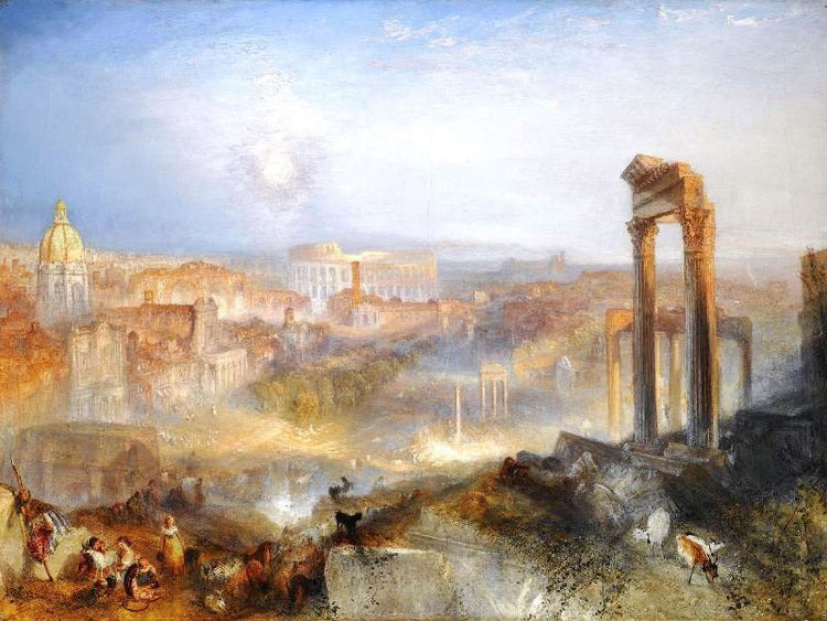 Modern Rome, Campo Vaccino by Joseph Turner