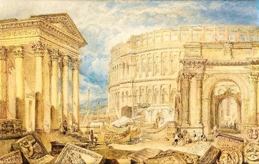 Antiquities Of Pola by Joseph Turner