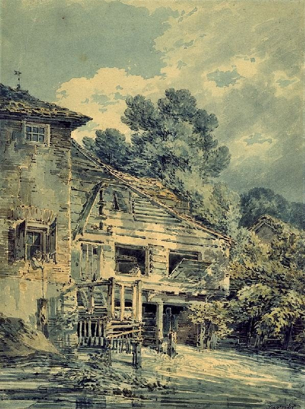 The Old Water Mill by Joseph Turner
