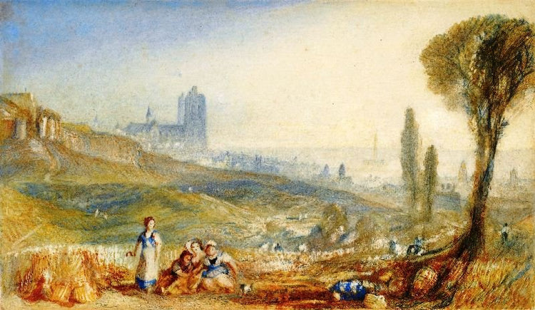 Brussels, A Distant View by Joseph Turner