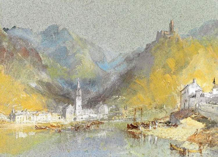 On The Mosel, Bernkastel, Kues And The Landshut, Germany by Joseph Turner