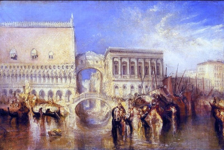 Venice, The Bridge Of Sighs by Joseph Turner