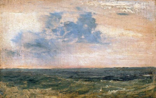 Study Of Sea And Sky, Isle Of Wight by Joseph Turner