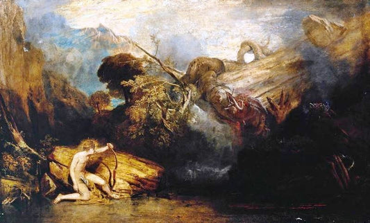 Apollo And Python by Joseph Turner