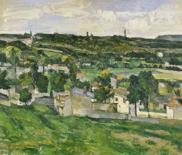 Near Auvers-Sur-Oise by Paul Cézanne
