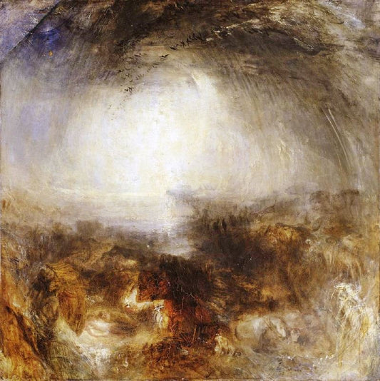 Shade And Darkness - The Evening Of The Deluge by Joseph Turner