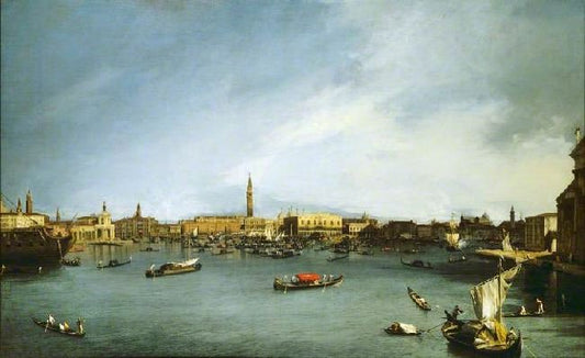 The Bacino Di San Marco, Venice, Seen From The Giudecca by Canaletto