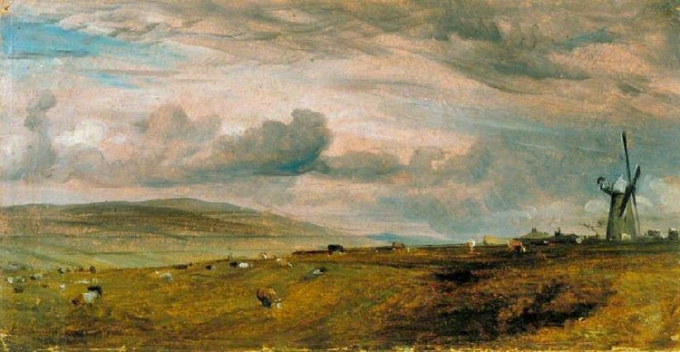 A Windmill Near Brighton by John Constable