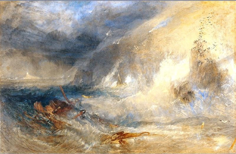 Long Ship’S Lighthouse, Land’S End by Joseph Turner