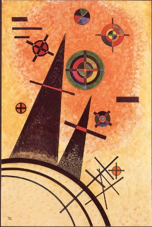 Grun Im Kreis by Wassily Kandinsk