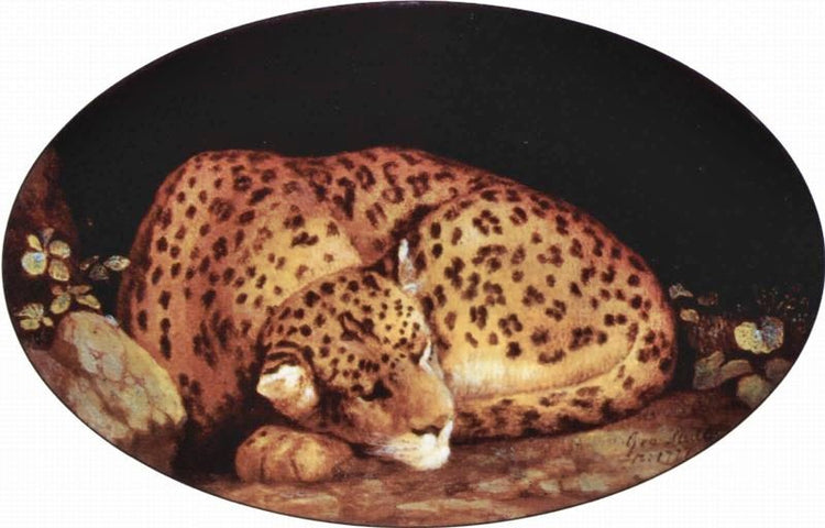 Sleeping Leopard by George Stubbs
