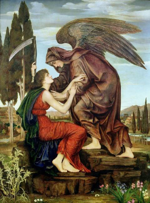 The Angel Of Death by Evelyn de Morgan