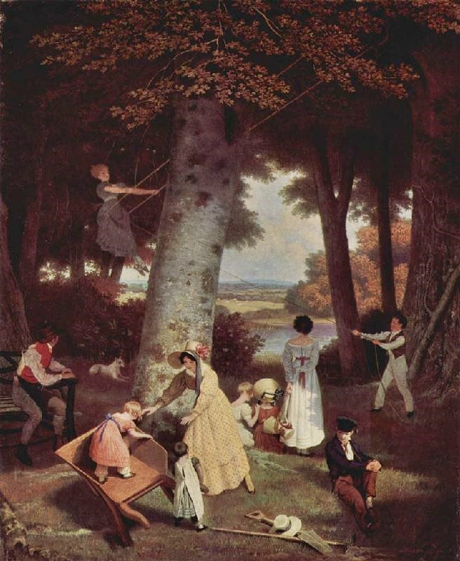 The Playground by Jacques-Laurent Agasse