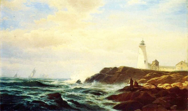 Eastern Point, Gloucester by Edward Moran