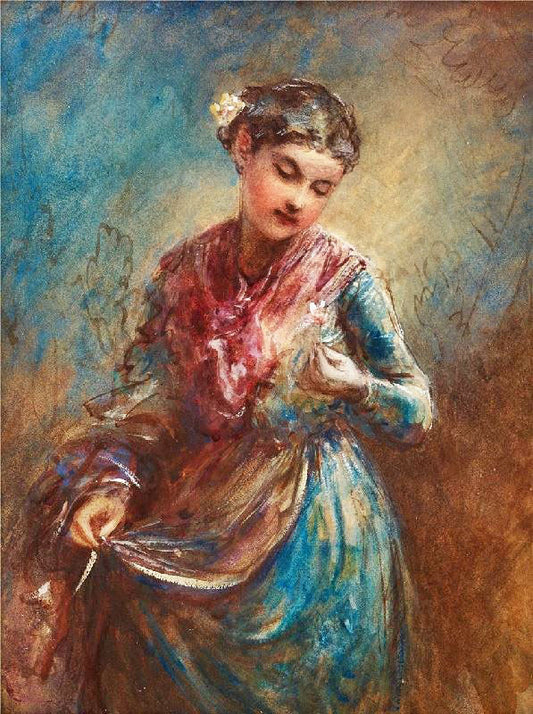 Indian Girl by Egron Sillif Lundgren