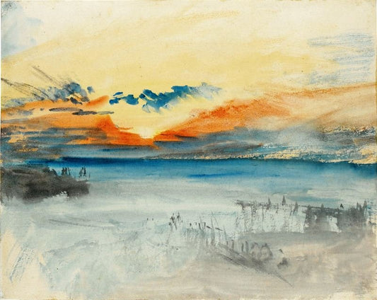 Sunset Over Water by Joseph Turner