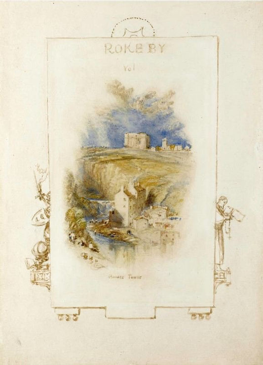 Bowes Tower, Yorkshire by Joseph Turner