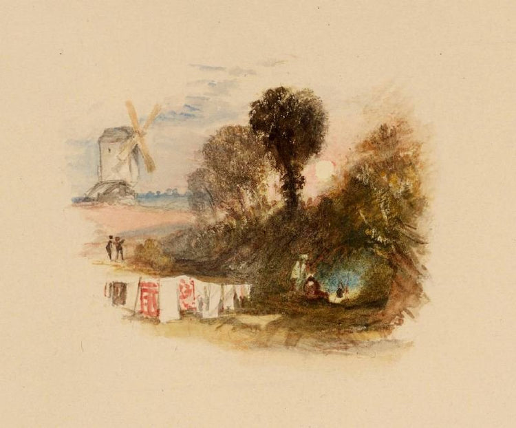 Rogers’S ’Poems’ - The Gipsy by Joseph Turner
