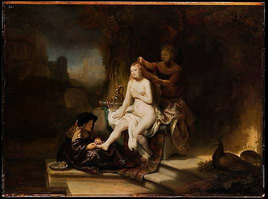 The Toilet Of Bathsheba by Rembrandt van Rijn