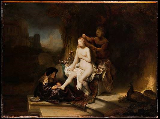 The Toilet Of Bathsheba by Rembrandt van Rijn