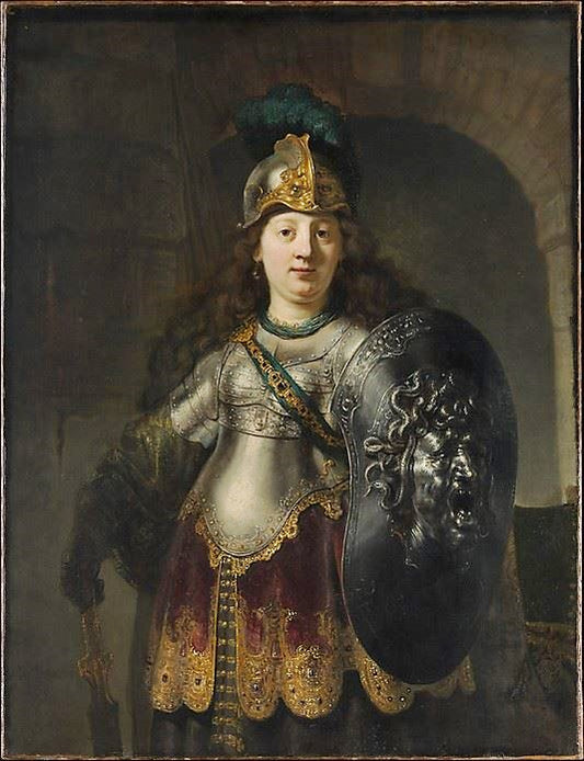 Bellona by Rembrandt van Rijn