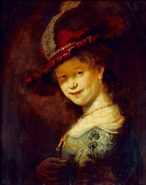 Saskia Van Uylenburgh by Rembrandt van Rijn