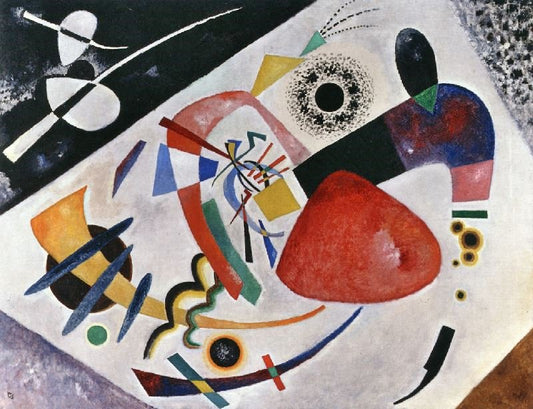 Red Spot Ii by Wassily Kandinsk