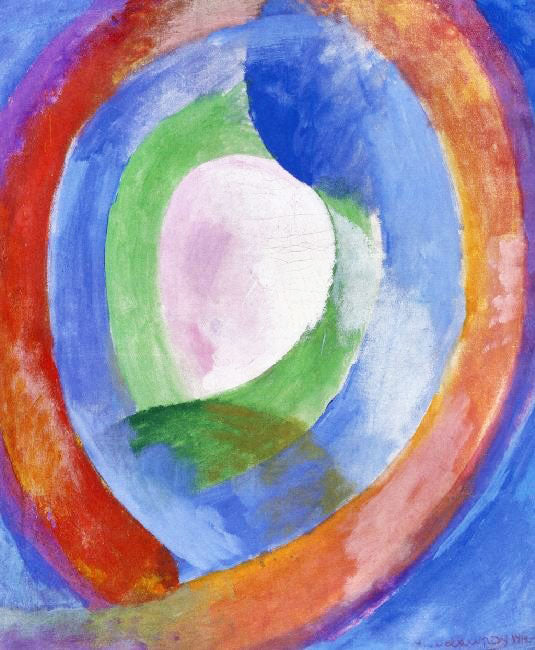 Circular Forms, Moon No. 1 by Robert Delauna