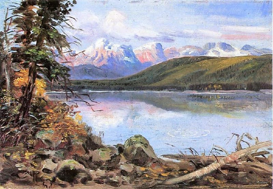 Lake Mcdonald by Charles Marion Russell