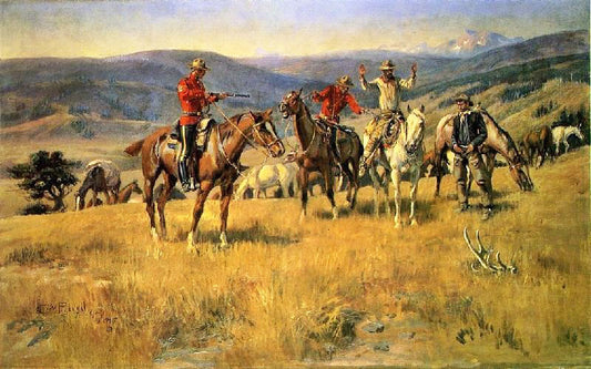 When Law Dulls The Edge Of Chance by Charles Marion Russell