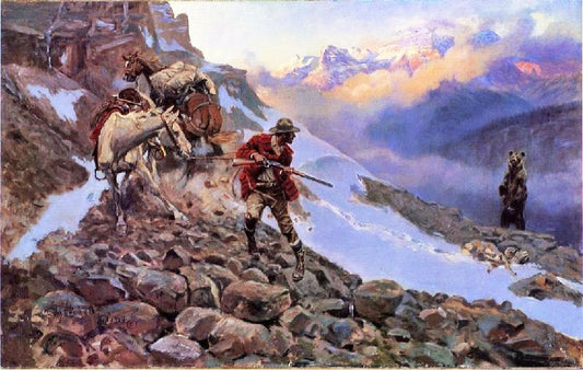 Whose Meat? by Charles Marion Russell