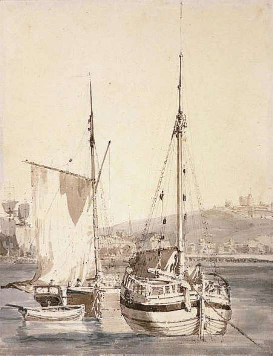 Old Dover Harbour by Joseph Turner