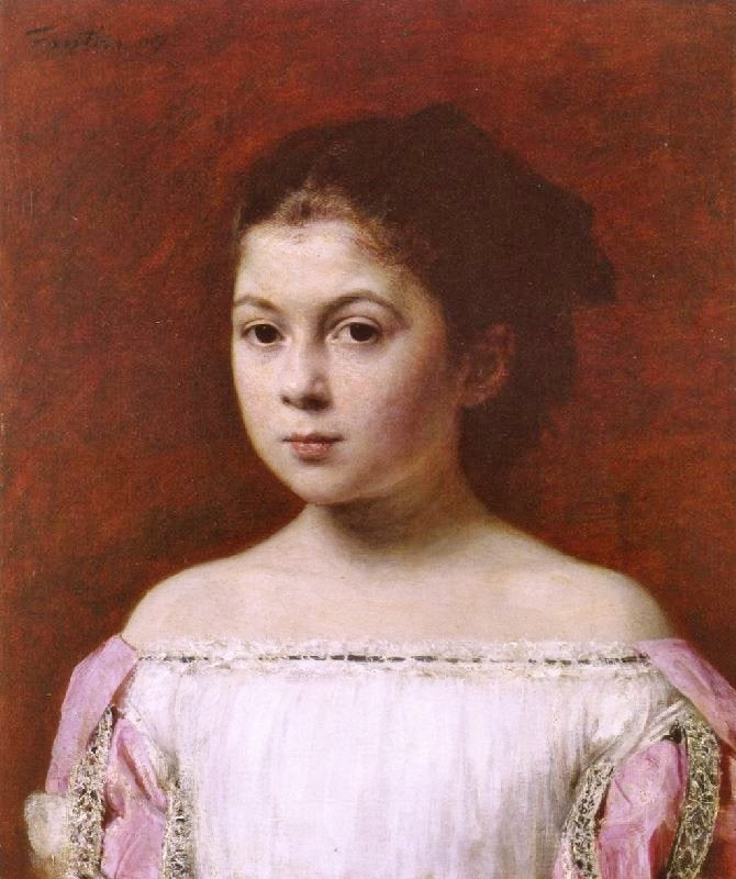 Marie-Yolande De Fitz-James by Henri Fantin-Latour