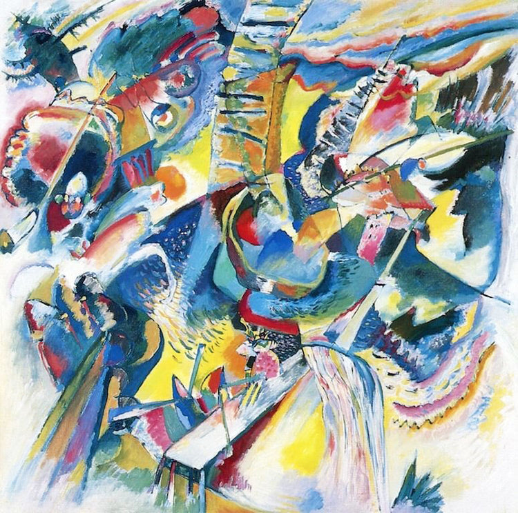 Improvisation Gorge by Wassily Kandinsk
