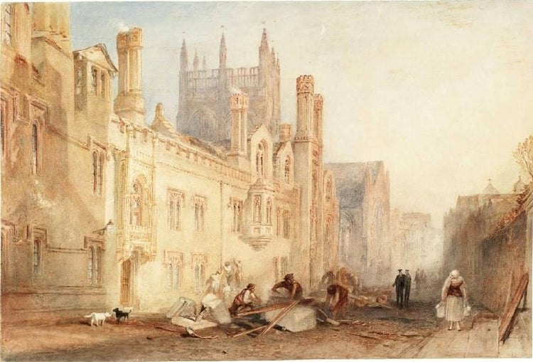 Oxford, Merton College by Joseph Turner