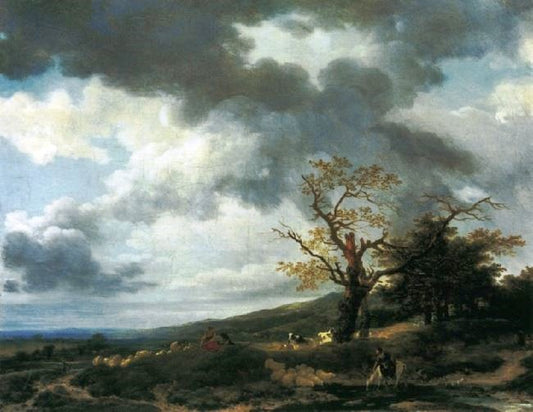 The Flock by Jean-Honore Fragonard