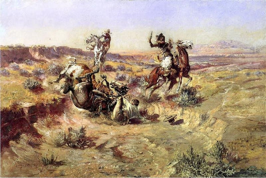 The Broken Rope by Charles Marion Russell